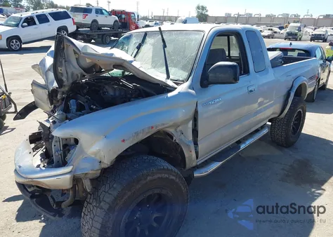 2003 Toyota Tacoma Prerunner V6 из США, поврежденный, VIN 5TESN92N83Z165628